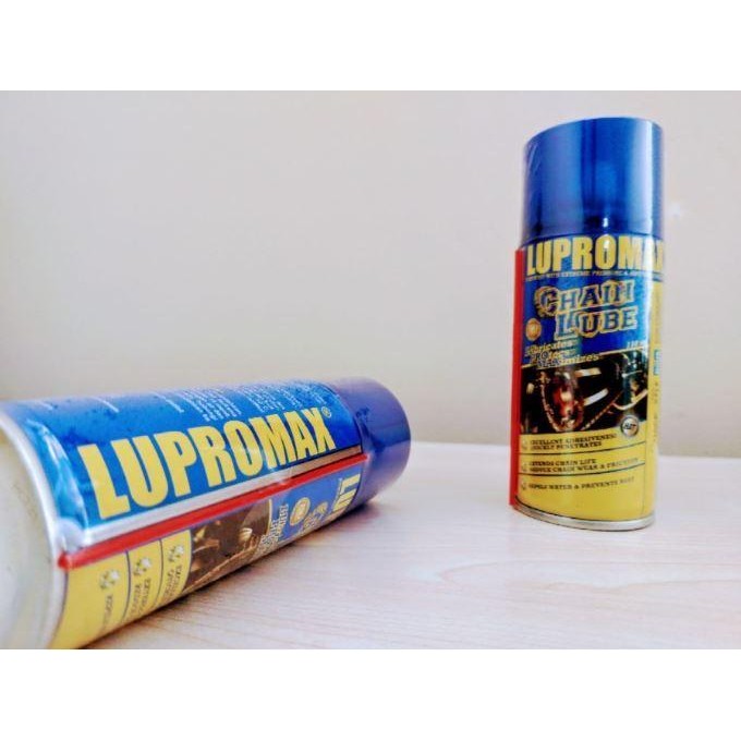Cod Lupromax Chain Lube 110Ml Pelumas Rantai Anti Karat Si-19