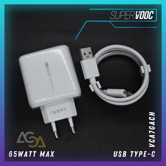 Cod Charger Oppo Reno 7 5G Reno 7 Z 5G Original Usb Type-C Supervooc An-147