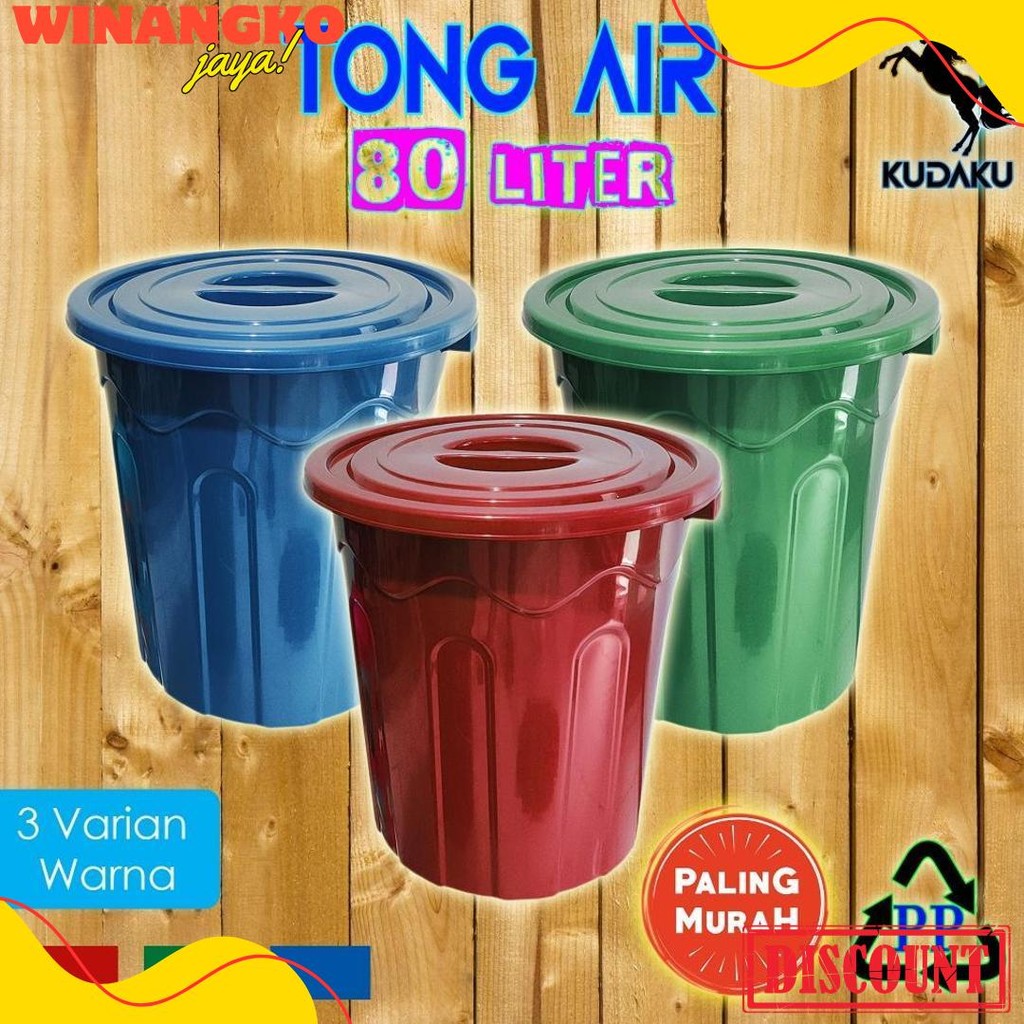Diskon 50% Ember Air 80 Liter / Tong Air 80 Liter / Bak Air 80 Liter ( Khusus Instan )