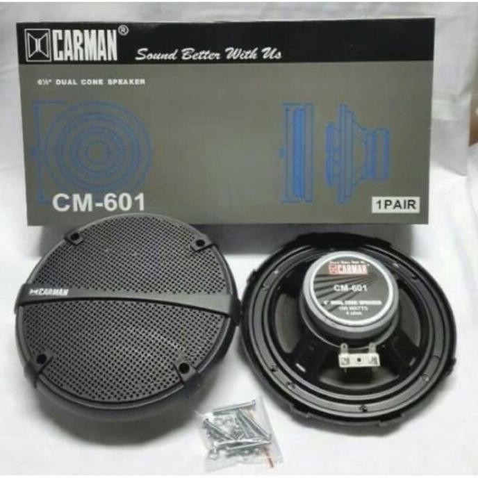 DR41>> Speaker Pintu Mobil 6 Inch Carman CM-601 / Speaker Audio Mobil