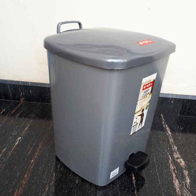 Sale Tempat Sampah Injak Segi 14 Liter Lion Star
