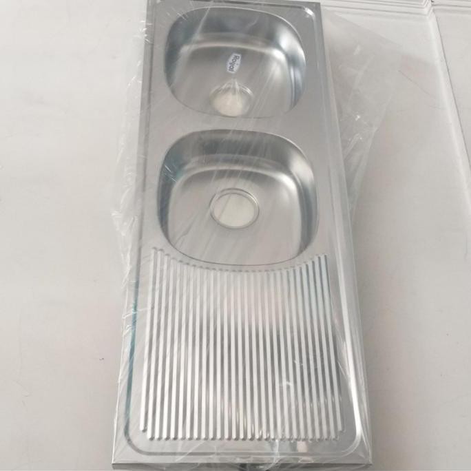 PROMO DISKON - Bak Cuci Piring 2 Lubang Royal Stainless