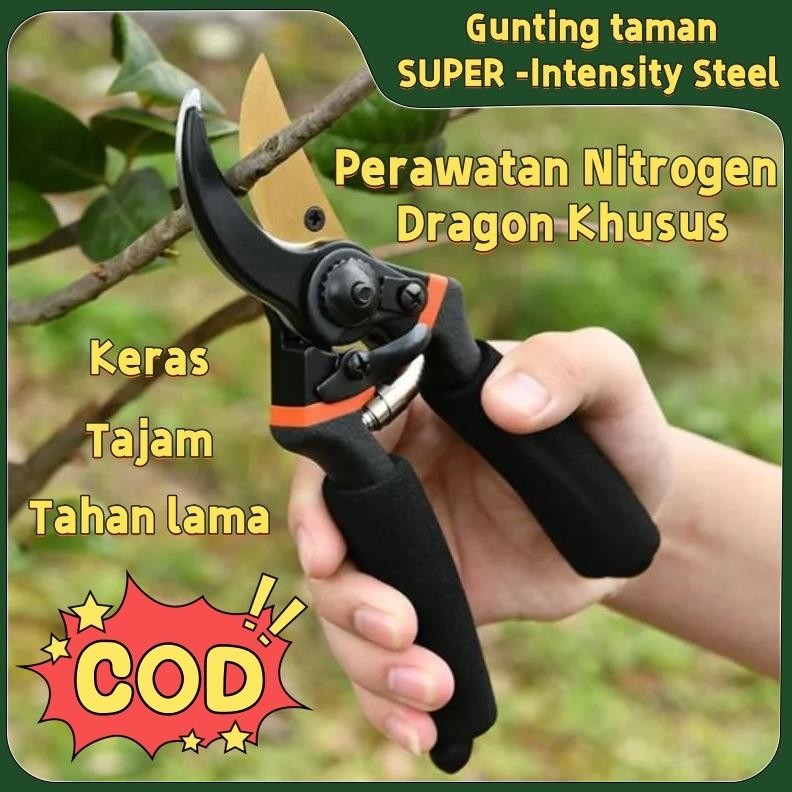 Dahan gunting taman tanaman rumput kebun gunting gunting taman kecil pemangkas tanam Sangat tajam aS