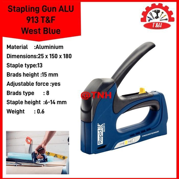 

(Diskon) Rapid |Alu 913 | Alu913| Stapling Gun Alu 913 Blister Bestseller