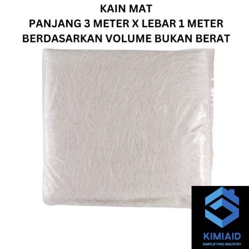 Serat Fiberglass 1 Kg - Kain Mat Anti Bocor - Fiberglass - Serat Fiber - Waterproofing - Aquaproof a