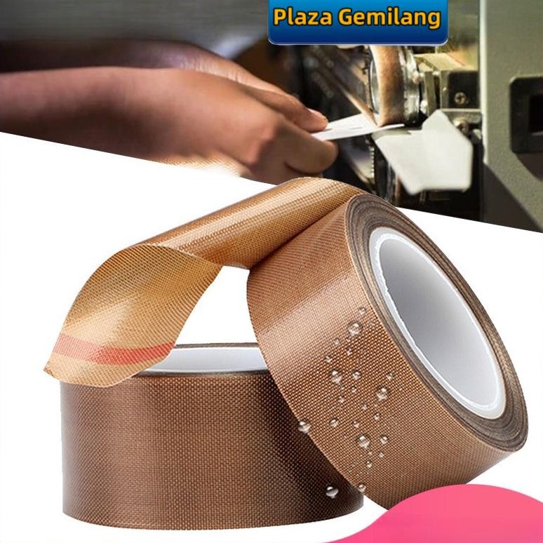 Teflon Tape/Selotip Teflon Ptfe Tahan Panas/Teflon Heat Tape/Pita Teflon Ptfe Anti Lengket aSt