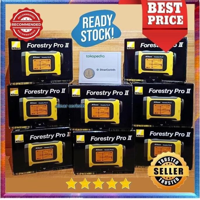 Hypsometer Nikon Forestry Pro II Laser Rangefinder Teropong Nikon