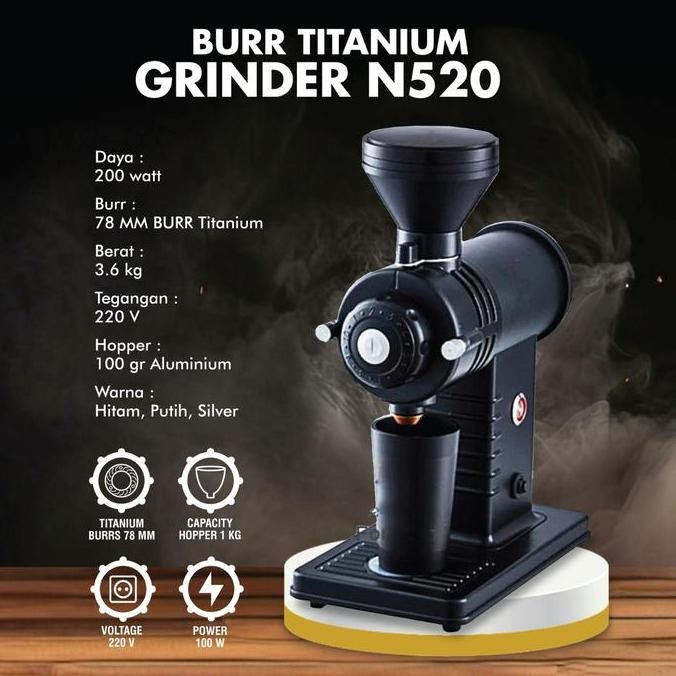 GRINDER N520 Burr Titanium TD