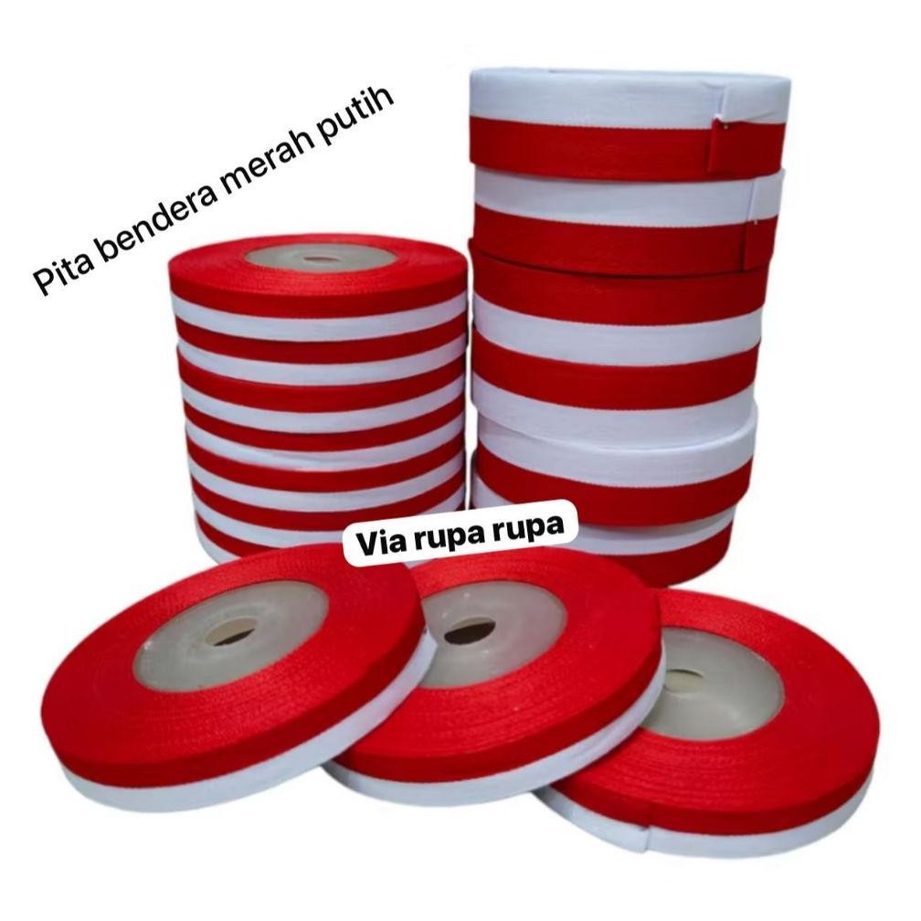 

Ah67 Pita Roll Bendera Kain Merah Putih Kemerdekaan Indonesia 17 Agustus