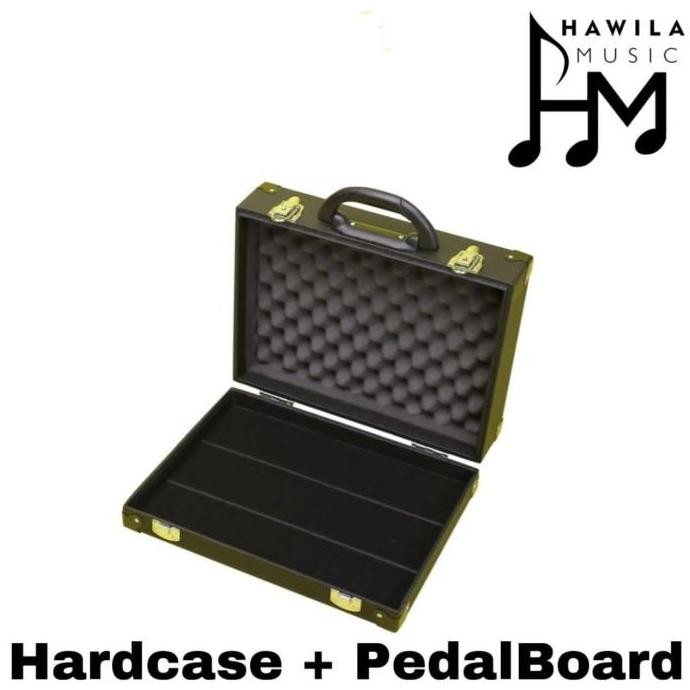 Ready Pedalboard Pedal Board Train + Hardcase Koper Rak Pedal Effect Tonebox Termurah Kualitas Terba