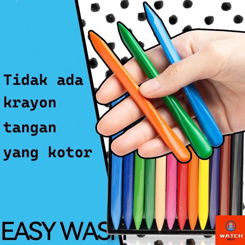 

Gb29 High Quality Crayon Lab Non Toxic Crayon Triangular Crayon Lab Triangle Crayon Plastik Anti Kotor Tangan P75 Gb29