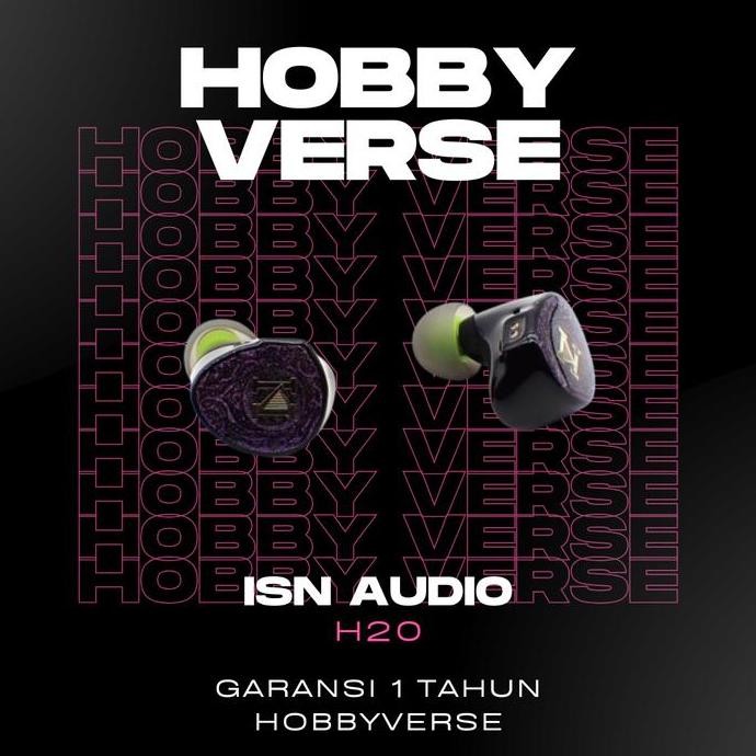 ISN AUDIO H20 In Ear Monitor IEM Earphone [terbaik]