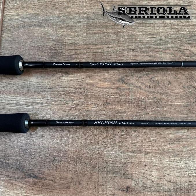 NEW JORAN ROD RIPPLE FISHER OCEAN ARROW SELFISH SPINNING NS 614 614S NANO MADE IN JAPAN