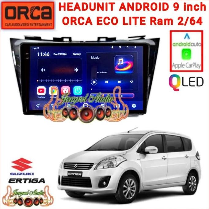 Head Unit Android ORCA ECO LITE 9 Inch OEM Suzuki Ertiga/Swift