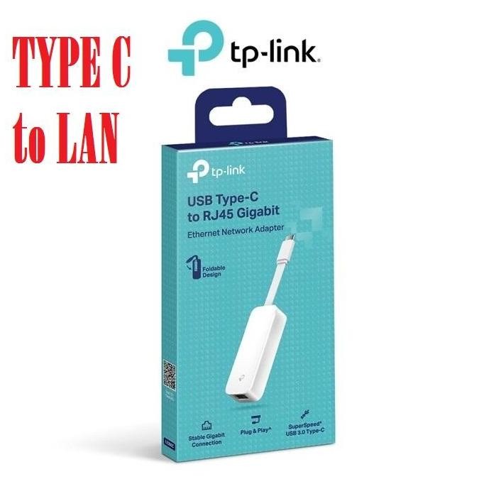 TERMURAH - UE300C TPLINK USB TYPE C TO RJ45 LAN GIGABIT