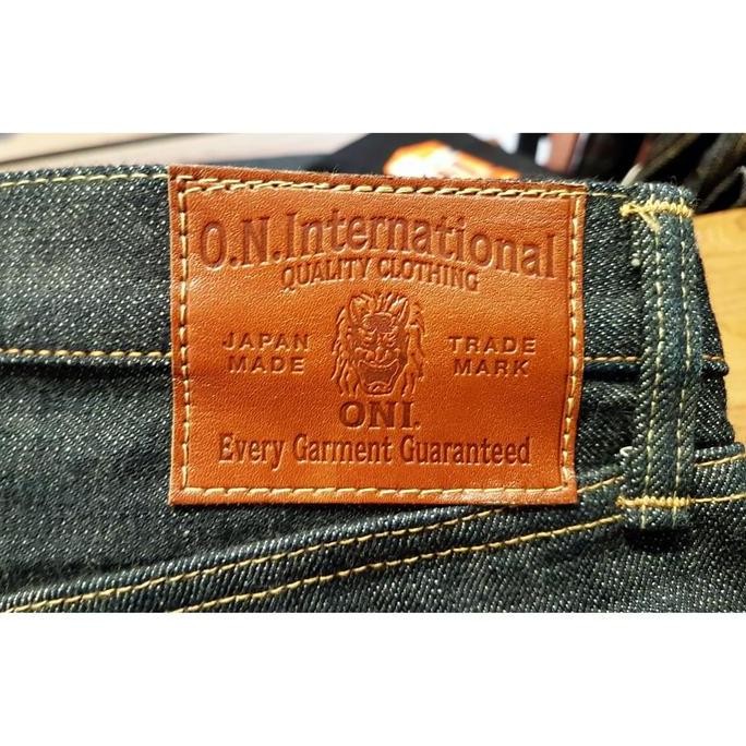 Murah Oni Denim 14.5Oz Greencast Japanese Selvedge Denim - Tapered Fit