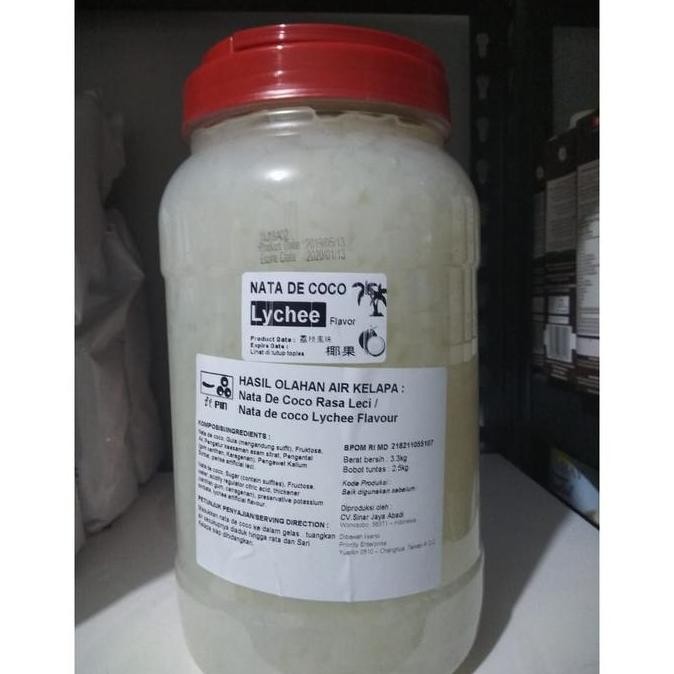 

Murah Coconut Jelly Rasa Leci Itpin 3.3 Kg