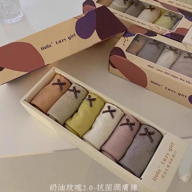 Celana dalam Celebrity 6In1 Premium wanita Antibakteri CD Japan Cewek Dekorasi Renda