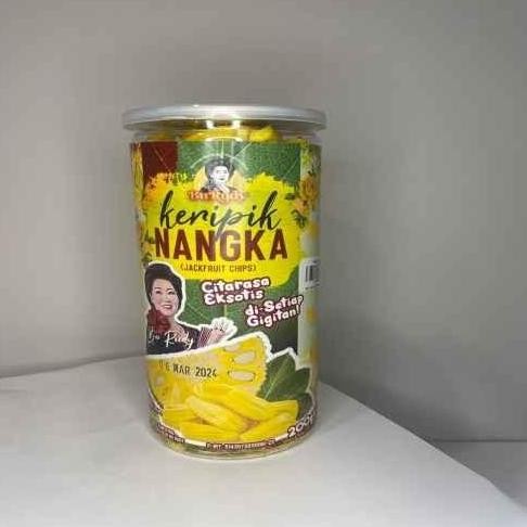 

Murah Keripik Nangka Bu Rudy Kemasan Tabung 210Gr