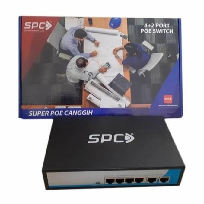 TERBARU - SPC SWITCH POE 4 Port