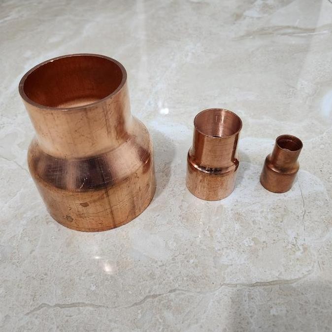 PROMO Fitting Reducer Pipa Tembaga - 2 5/8"