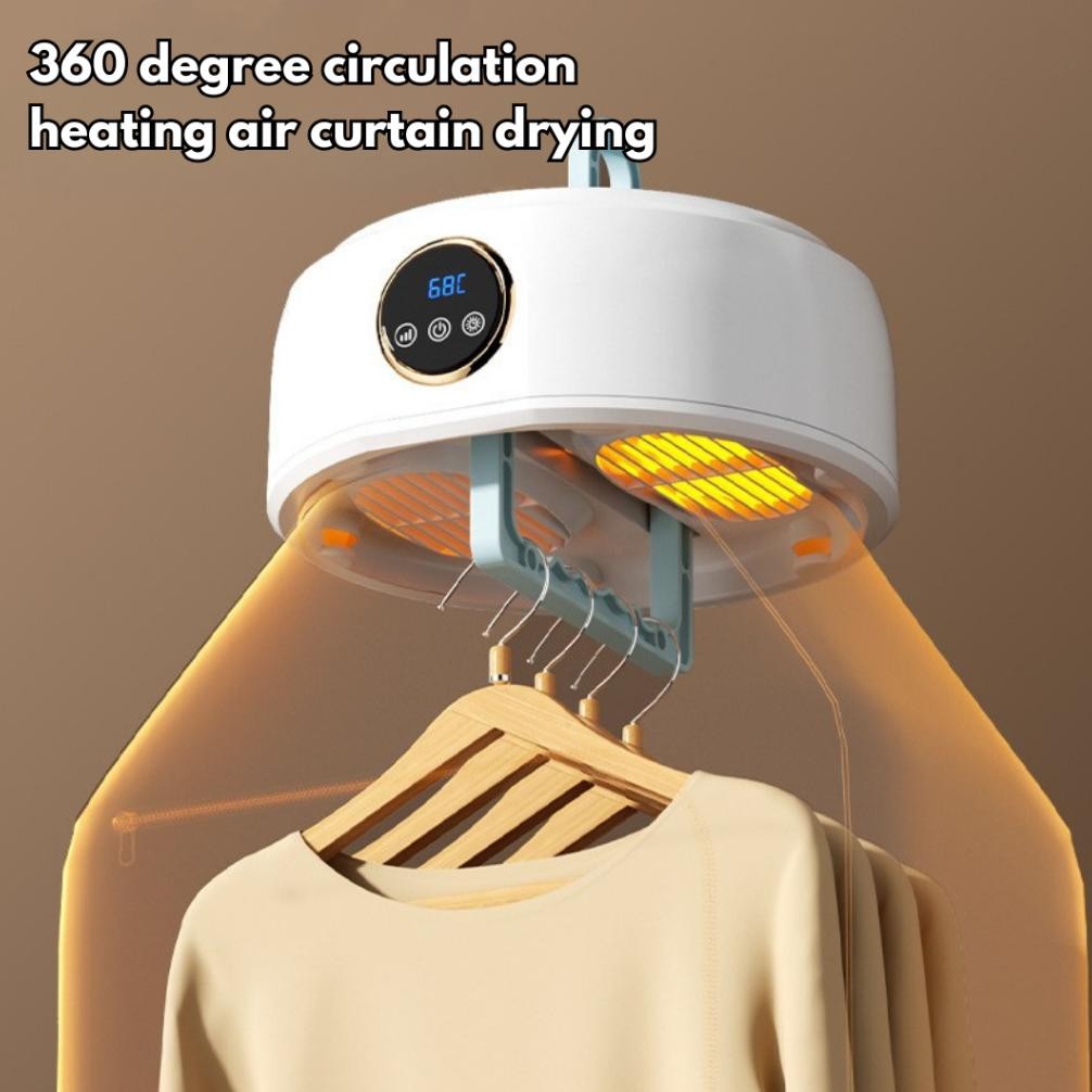 Terlaris | Terbaru | Best Seller | Termurah Folding Portable Heater / Mesin Pengering Pakaian Portab