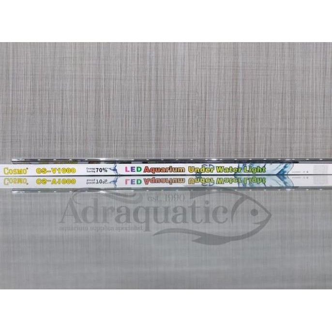COSMO CSV-1000 100CM LED AQUARIUM LIGHT LAMPU CELUP AQUASCAPE CS-V1000 ORIGINAL DAN TERPERCAYA