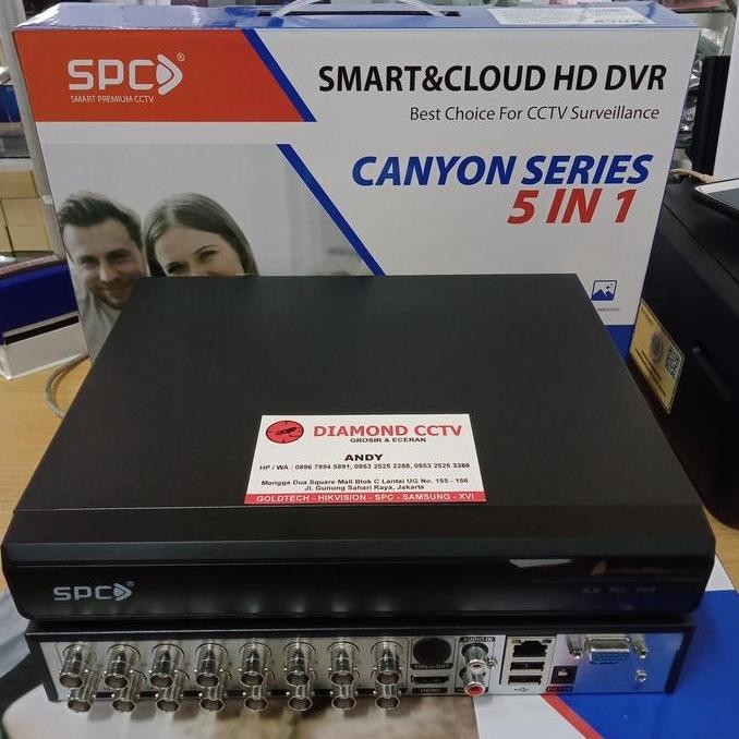 Murah Dvr/Uvr Spc 16Channel 5 In 1 Canyon Series