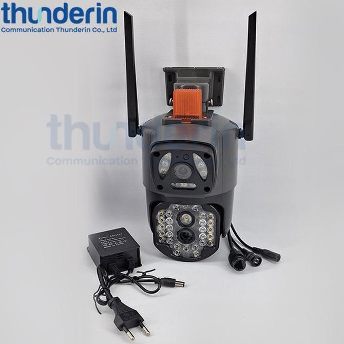 Murah Cctv Wifi Camera Ptz Dual Lens 4Mp || Cctv Wifi Siang Malam Berwarna || Cctv Wifi Ptz Outdoor