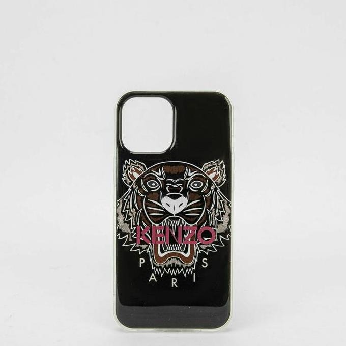 NEW Kenzo Tiger Logo Iphone 12 pro max case black