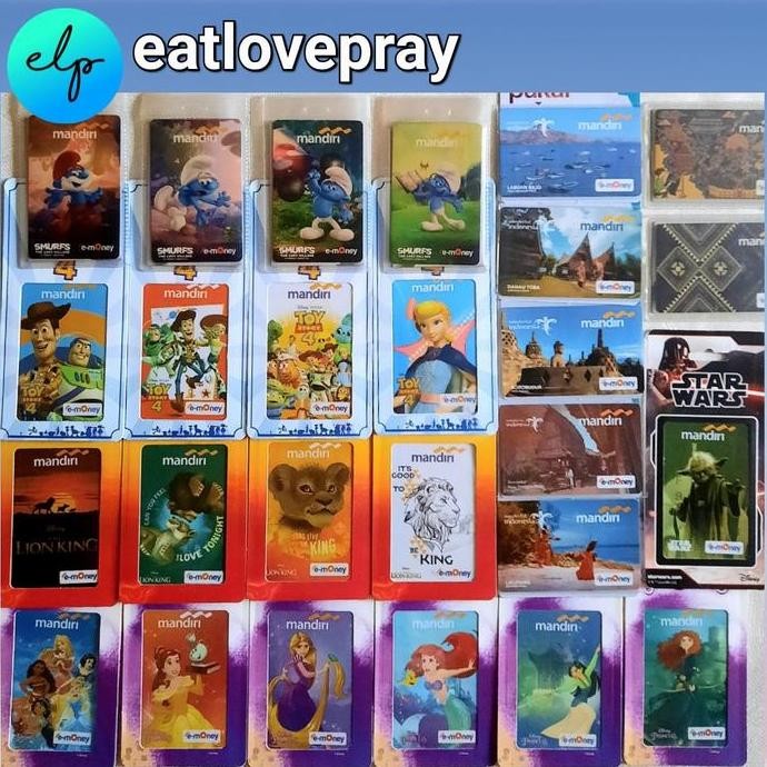Promo KARTU eMONEY eTOLL MANDIRI / E- Money E- Toll Card COD