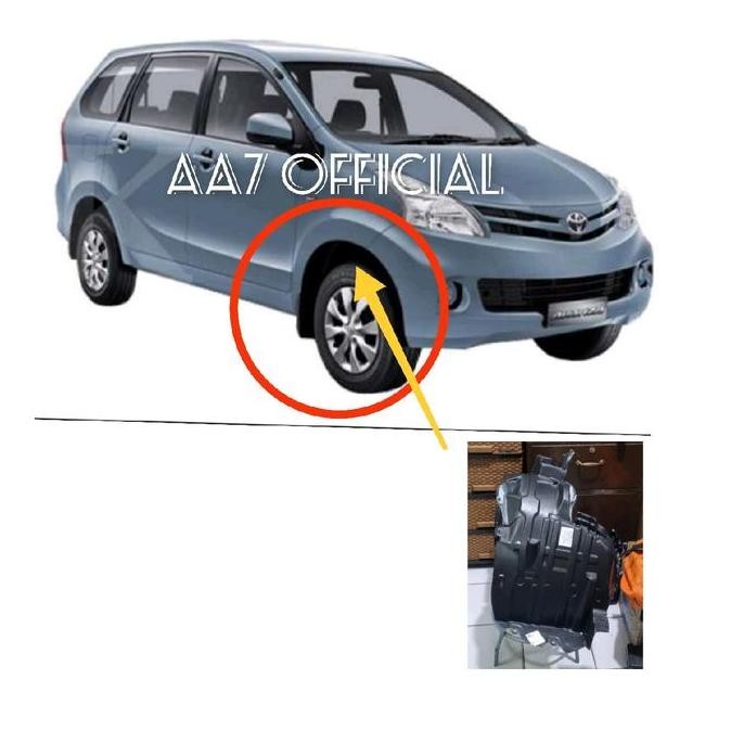 Promo Liner fender spakbor kolong atas roda depan avanza xenia 2012 2013 2014 2015 COD