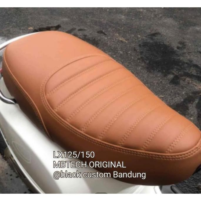 TERLARIS - kulit Cover jok Vespa lx125 lx150cc bahan mbtech original
