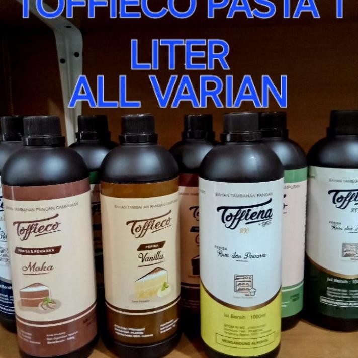 

Toffieco Pasta & Rhum 1Kg Berbagai Aroma - Perisa & Pewarna