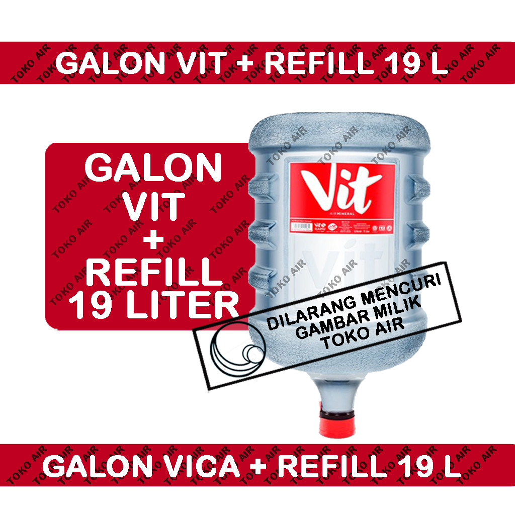 

Vit Refill Isi Ulang 19 L - Air Mineral