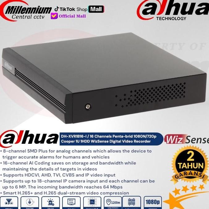 Grosir Dvr Dahua 16 Channel Dh-Xvr1B16-I