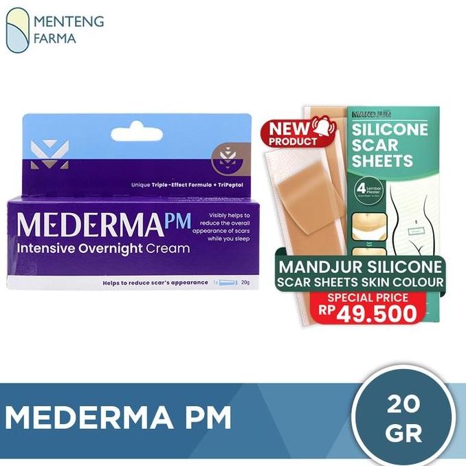 Mederma PM 20 Gr - Menyamarkan Bekas Luka dan Keloid