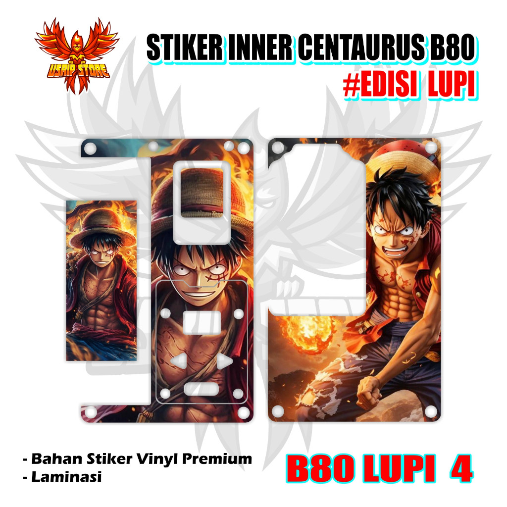 

Stiker 1 B80 Lupi 4 Garskin Label Custom Fullbody Presisi Bisa COD