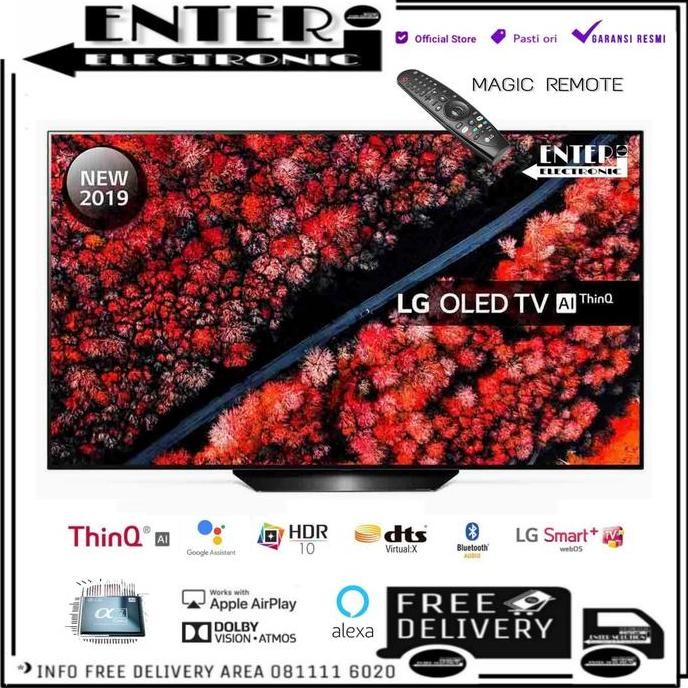 LG OLED TV 65B9 - SMART TV 65 INCH OLED 4K CINEMA HDR LG OLED 65B9PTA