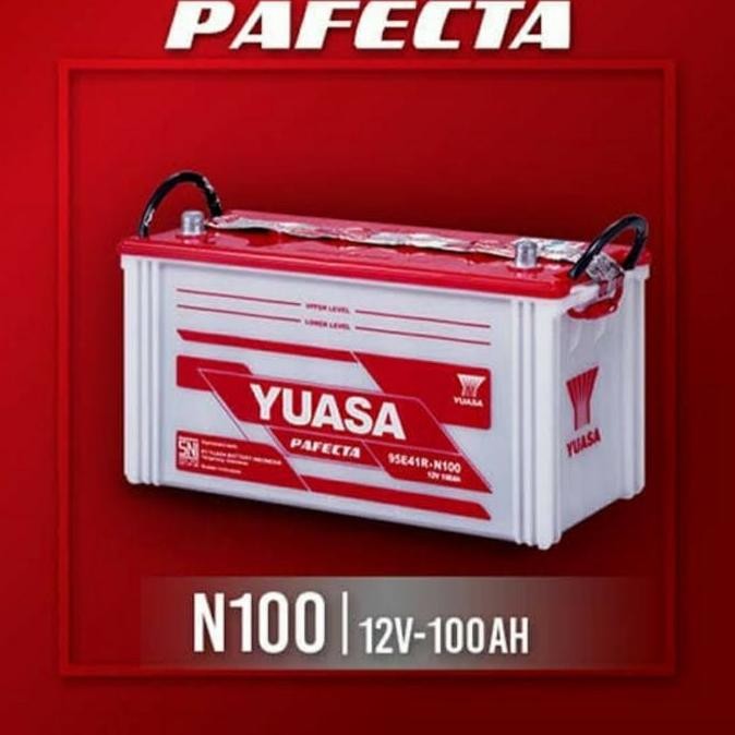Aki/Accu N100 Yuasa Pafecta 12v 100ah Aki basah