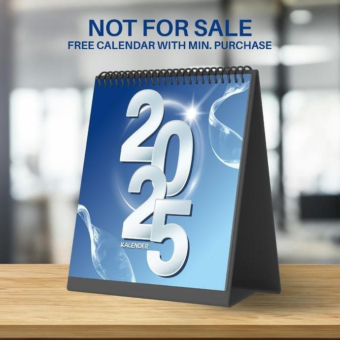 

NEW Kalender 2025 FREE Min Belanja 500k - Kalender Meja