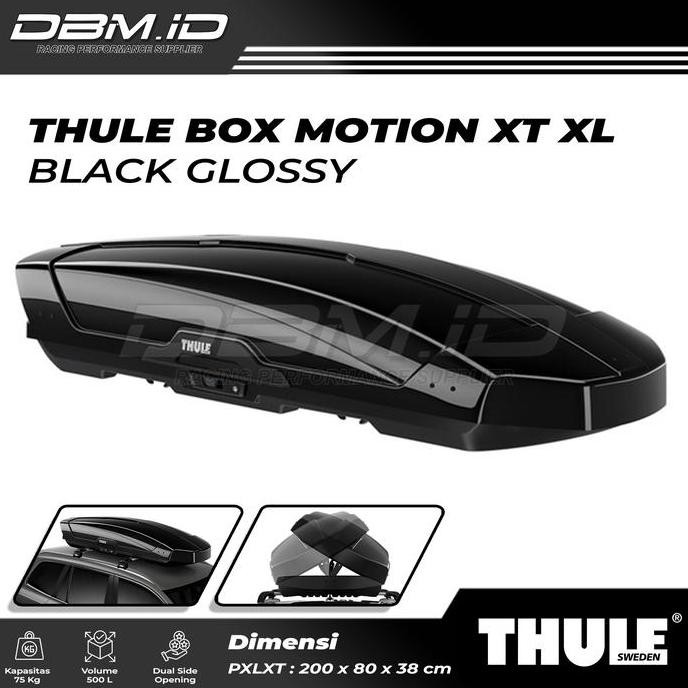 Roof Box Thule Motion XT 800 size XL Black Glossy