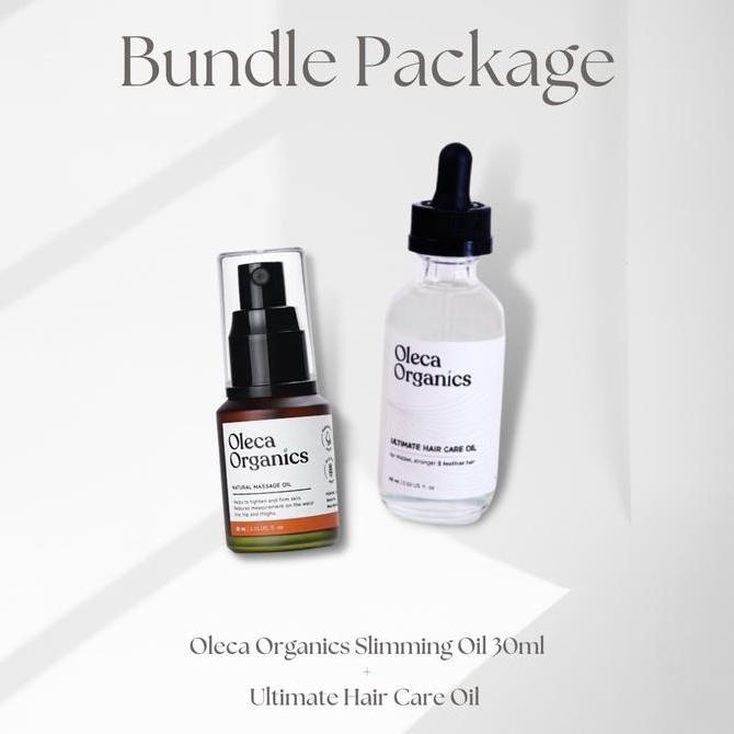 Bundling Oleca Slimming Oil 30ml & Oleca Ultimate Hair Care Oil 60ml