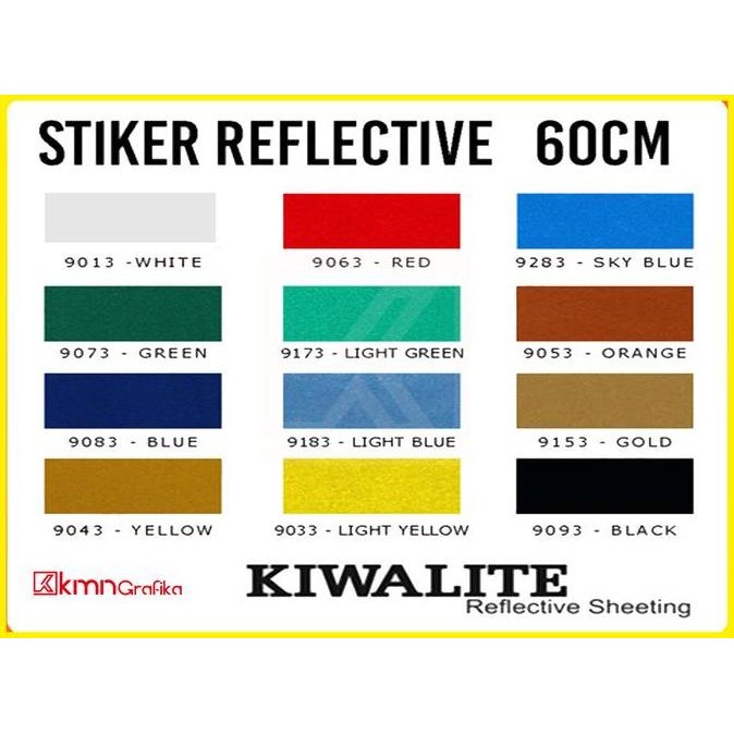 

Stiker Kiwalite Reflective