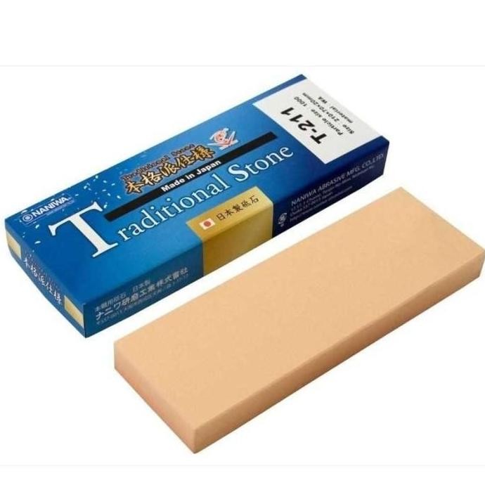 NEW Whetstone/Batu Asah - Naniwa Traditional Stone T-215 Grit 1500