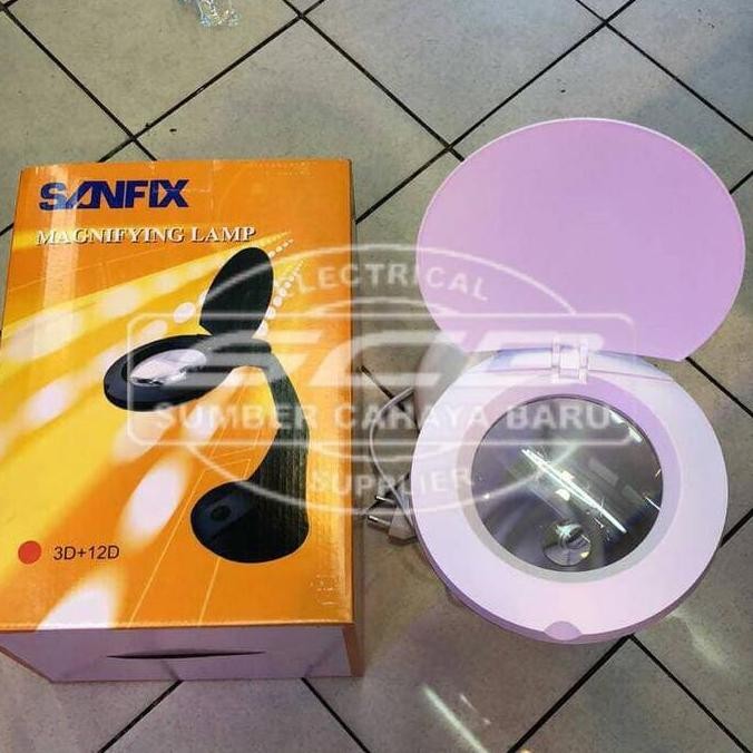 

NEW Sanfix Lampu Kaca Pembesar dengan Switch