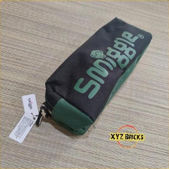 

TERLARIS - SMIGGLE 443379 - Block Twin Zip Pencil Case Green