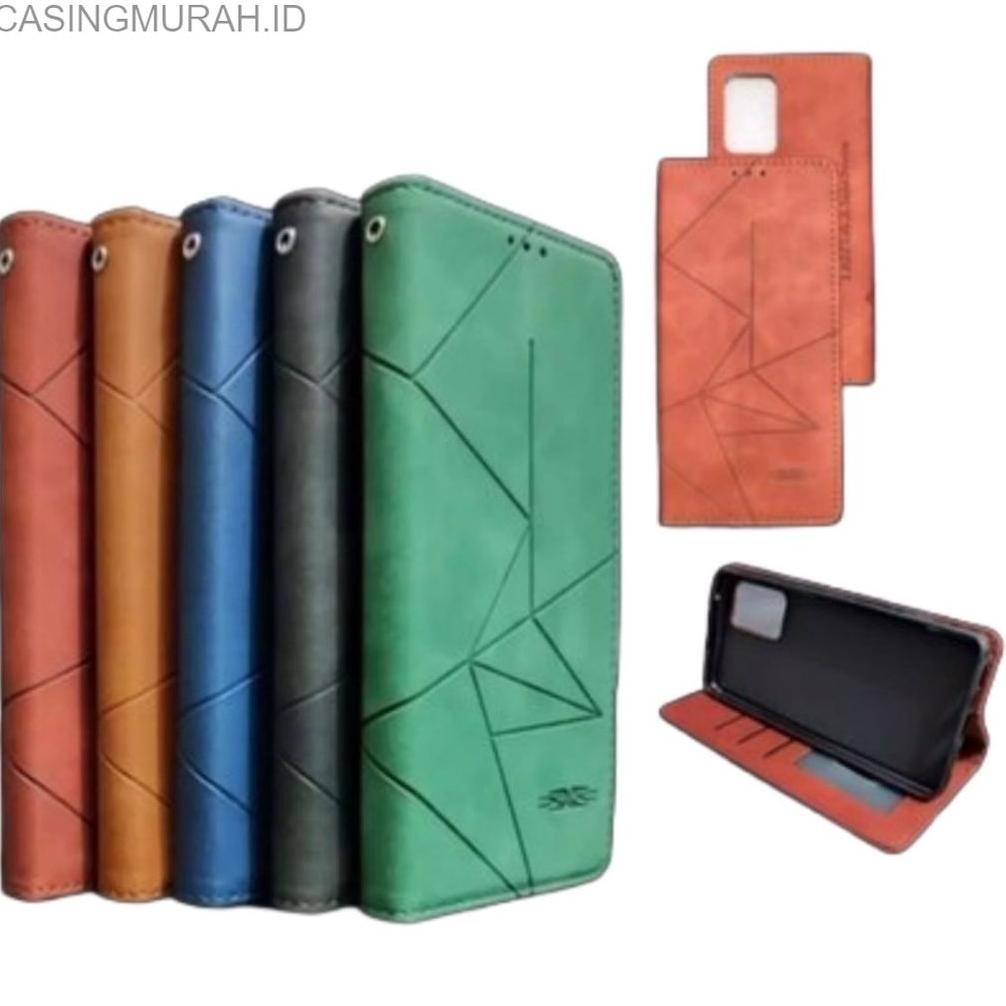 Viral Leather Case Premium Oppo F1S F3 F3+ F5 F7 F9 F11 F15 F17 Pro Flip Cover Kulit Casing Lipat Ca