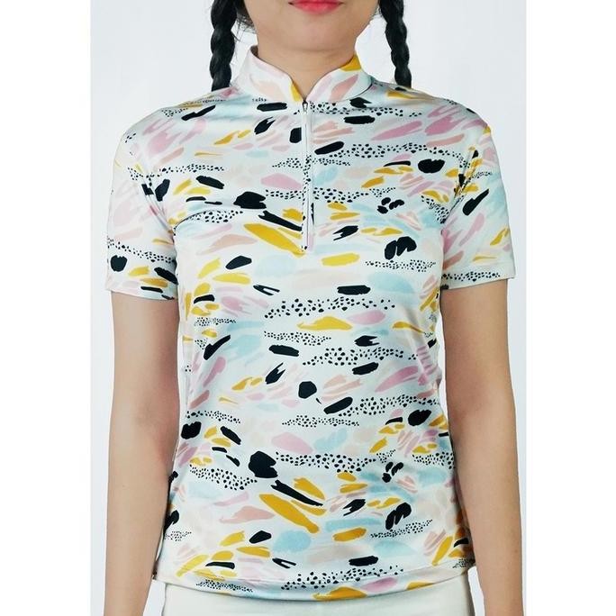 TERBARU - Trijee Sportswear Polo Shanghai Jersey Women Brynn - Yellow