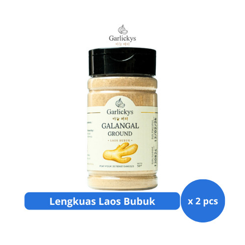 

GARLICKYS Lengkuas Laos Bubuk Premium Quality 50gr x 2 pcs